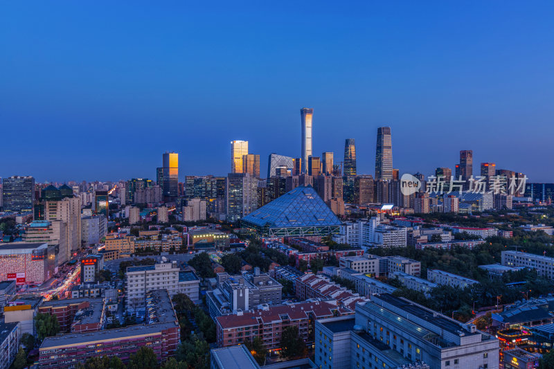 北京城市夜景