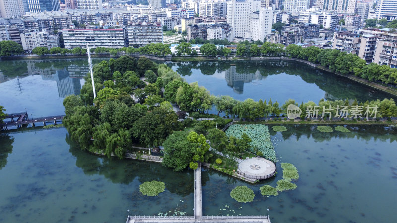 武汉江岸区宝岛公园风景