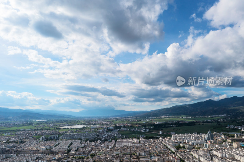 中国云南大理巍山古城风景