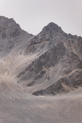 青海海西州茫崖市黑独山山体形态