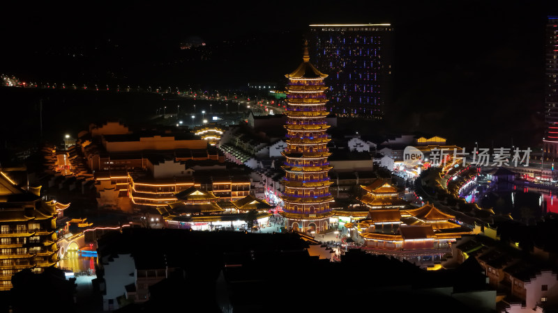 太湖古镇夜景