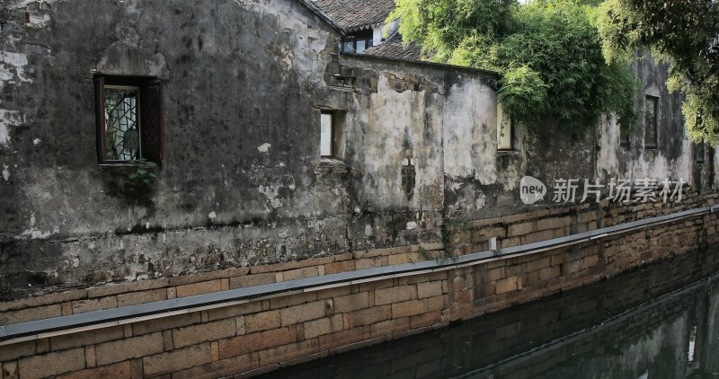 苏州平江路特色古建筑 江南水乡典雅风光