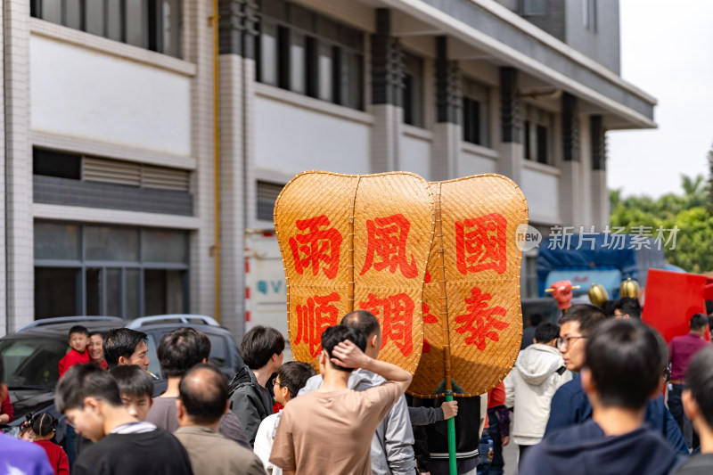 广东潮汕中国非遗英歌舞古镇戏曲盛装巡游