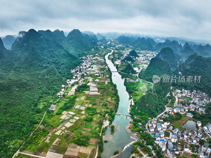 桂林遇龙河风光美景