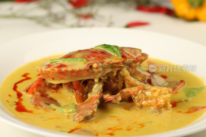 椰黄咖喱蟹