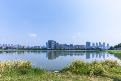 武汉洪山区南湖幸福湾公园风景