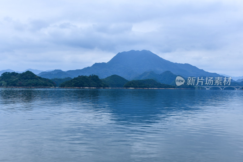 千岛湖水墨山水实拍