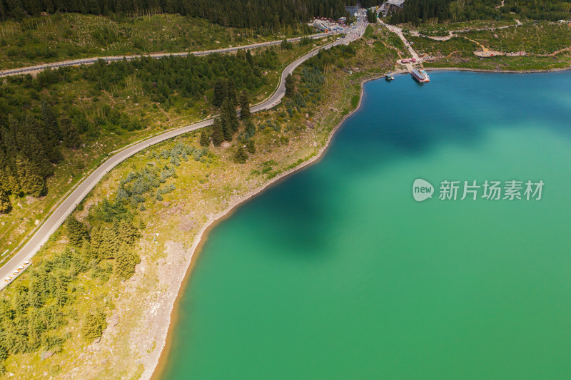 中国新疆天山天池自然风景