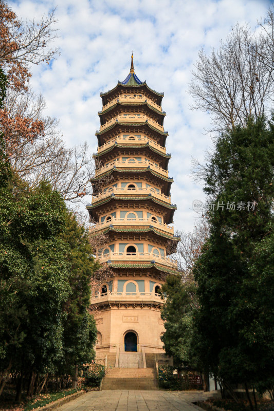 南京钟山风景区灵谷寺灵谷塔