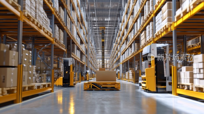 自动化物流包裹仓库