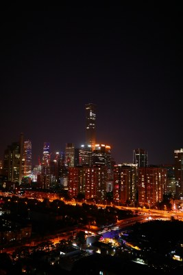 北京国贸CBD夜景大望路夜景