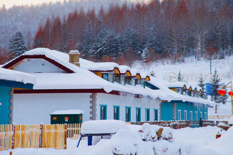 黑龙江 双峰林场 雪乡