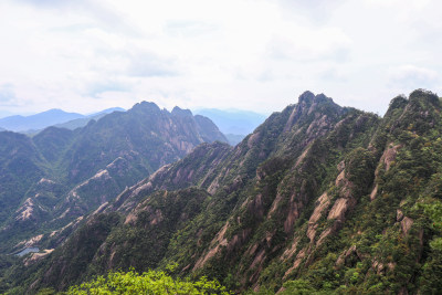 黄山登高自然风光