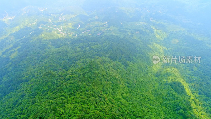 中国山脉自然风光航拍