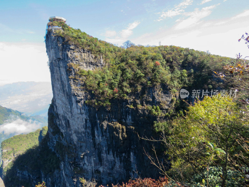 张家界天门山旅游风光