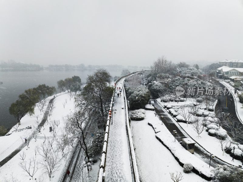 南京明城墙台城雪景