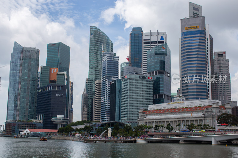 新加坡滨海湾地标建筑