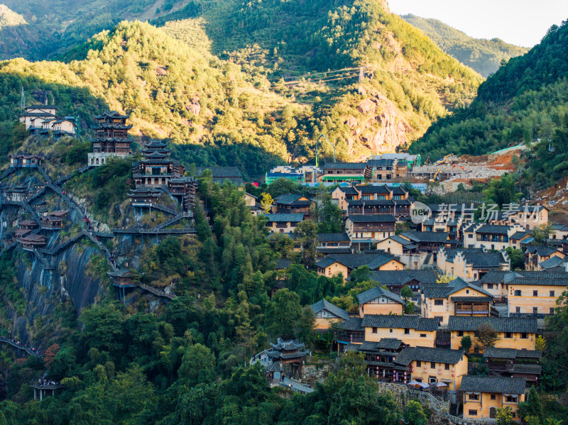 江西上饶市望仙谷旅游度假区仙侠世界风光