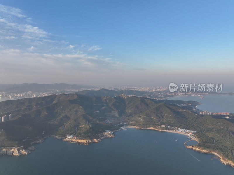 威海市环翠区孙家疃猫头山环海路刘公岛风景