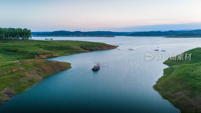 中国江河黄河生态湿地环境