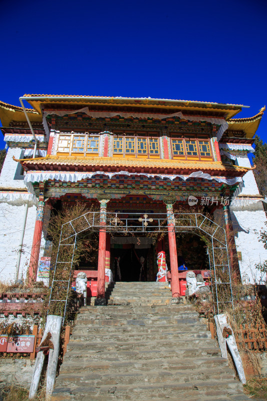 中国西藏林芝市巴松措景区措宗寺