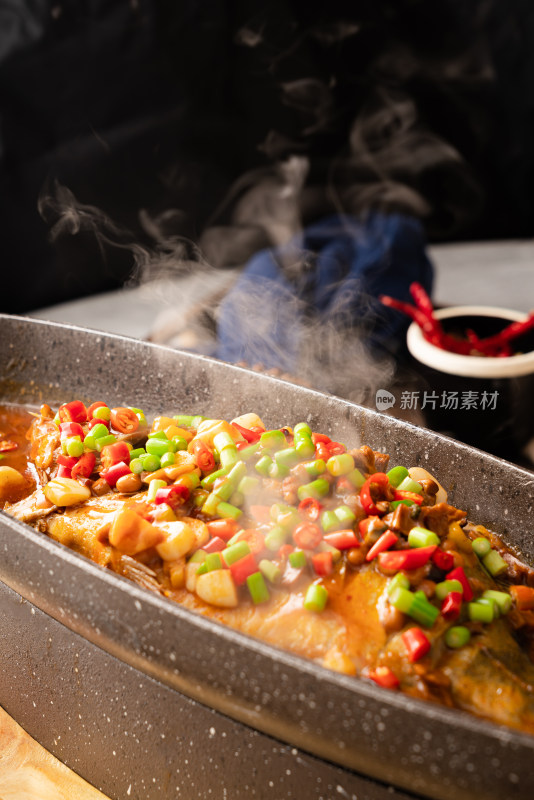 中国安徽美食臭鳜鱼
