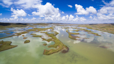 黄河上游青海果洛段