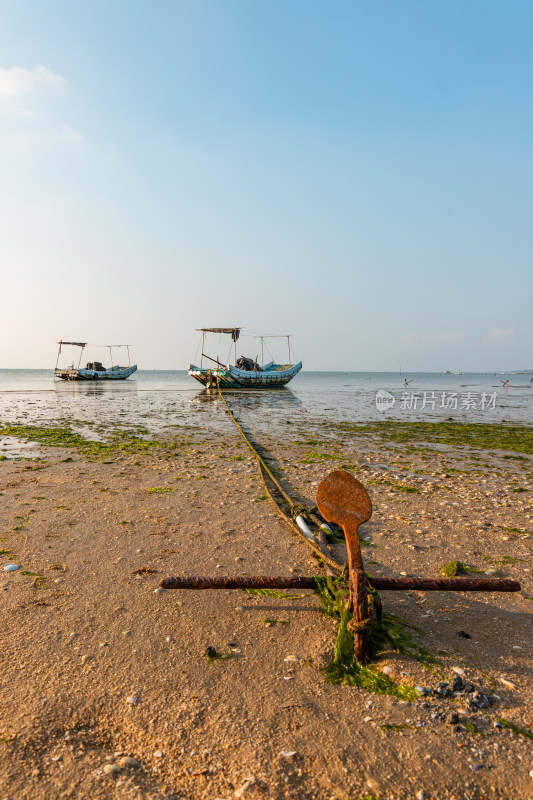 海边小船