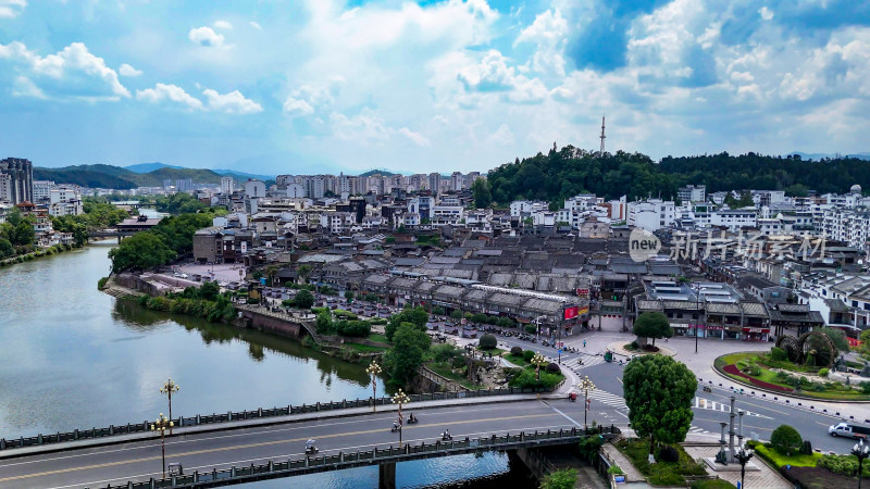 福建泰宁古城航拍