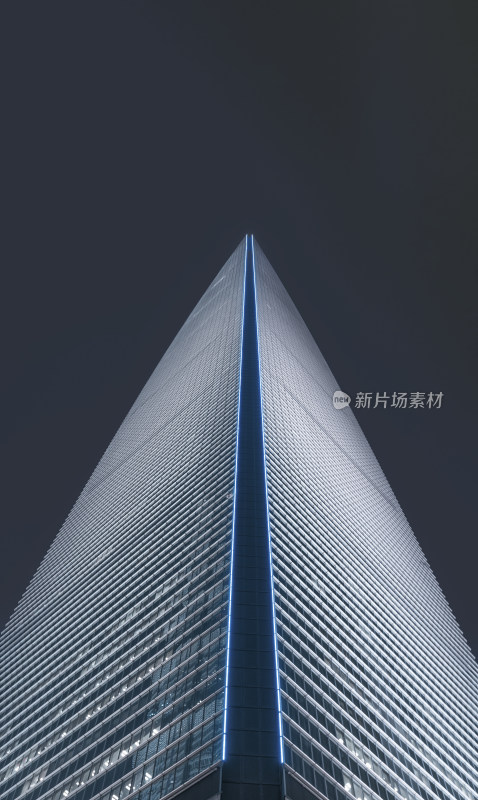 上海环球金融中心-外立面夜景