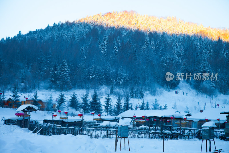 黑龙江 双峰林场 雪乡