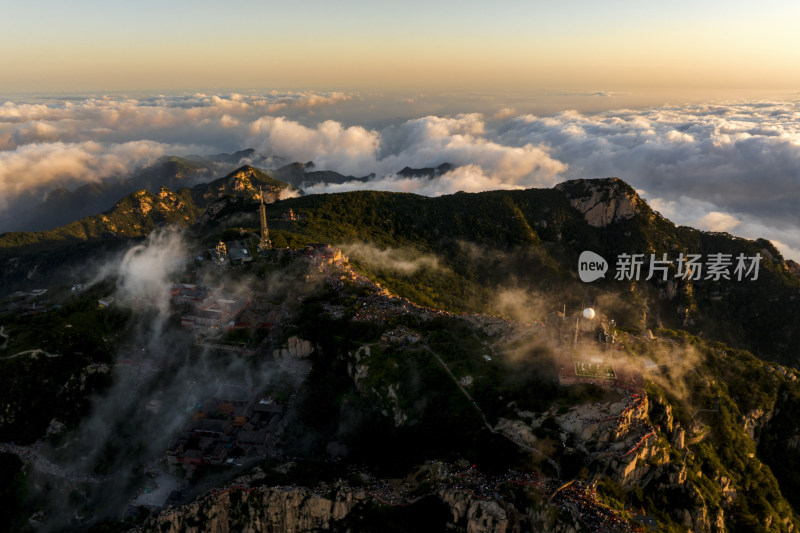 泰山之巅绝美风光