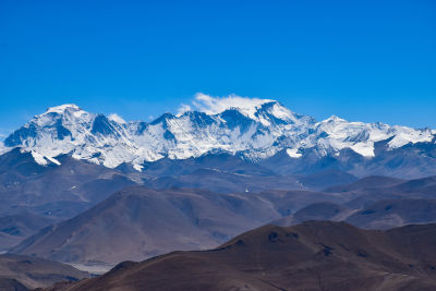 阿里加乌拉山口雪山观景台