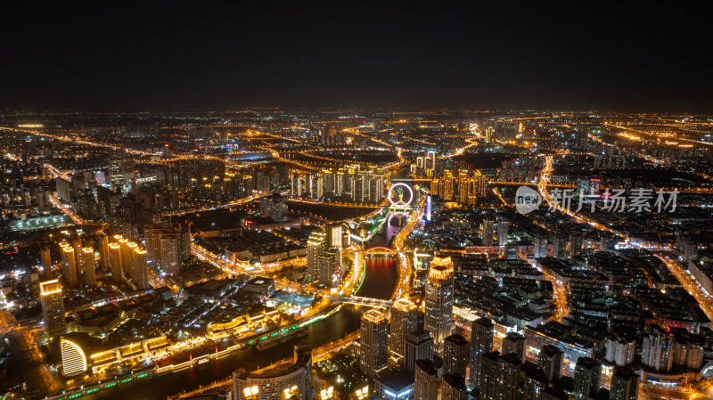 天津城市夜景