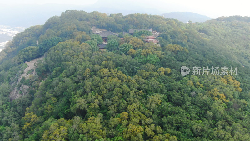 航拍福建泉州清源山5A景区