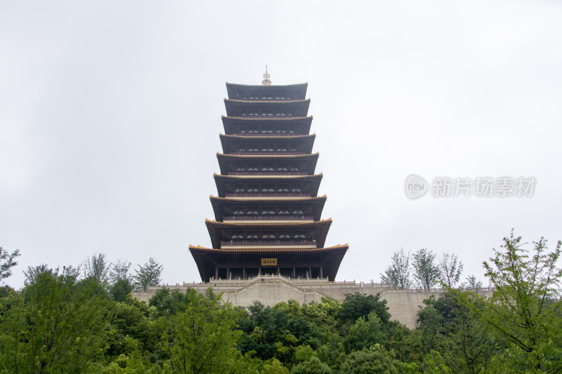 南京牛首山文化旅游区佛顶塔