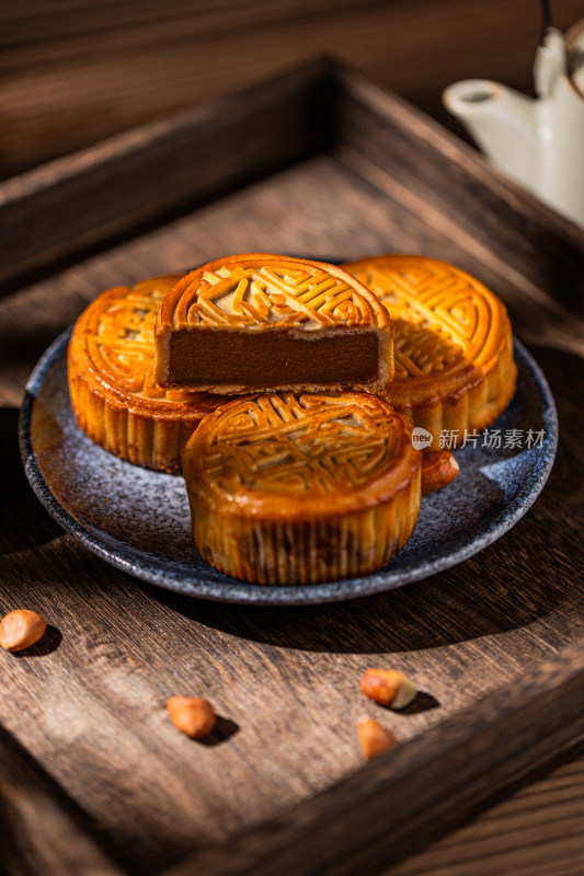 中国中秋节美食月饼