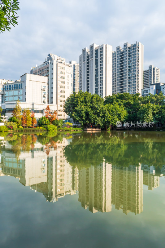 福州黎明湖公园景色