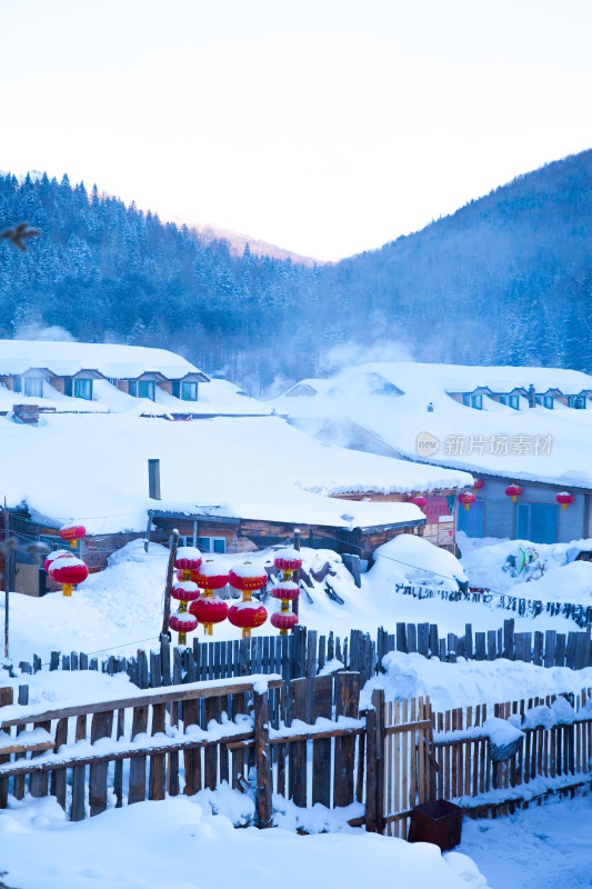 黑龙江 双峰林场 雪乡