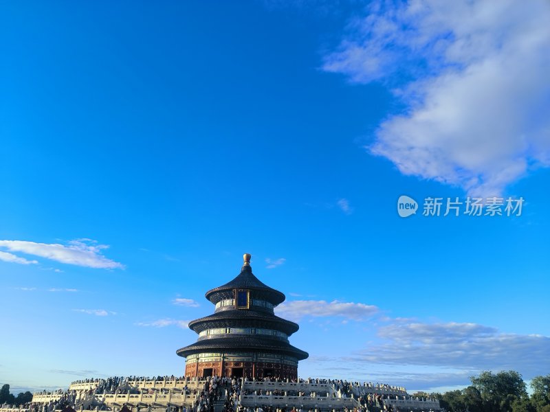 北京天坛古建筑全景
