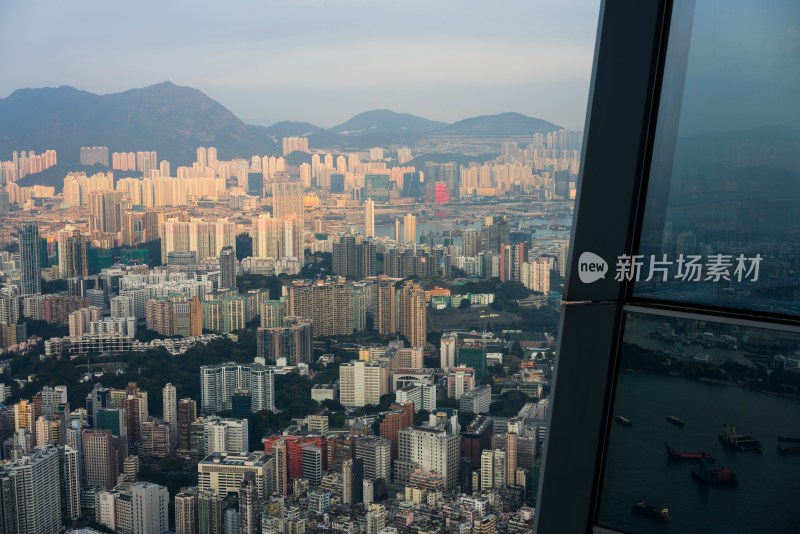 高视角看香港城市景观