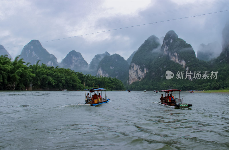 桂林阳朔漓江山水风光