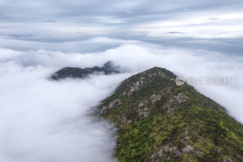 浙江温州高山云海风光