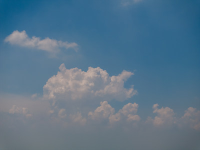 蓝天白云晴空背景