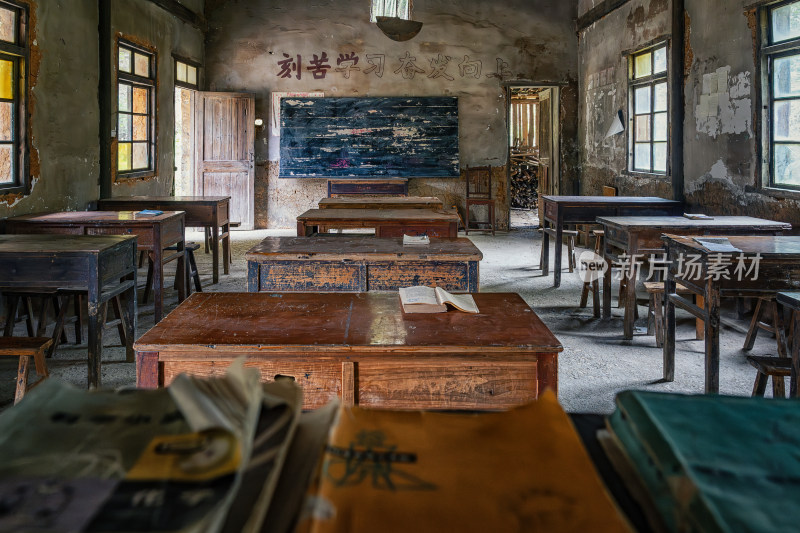 八十年代乡村老教室