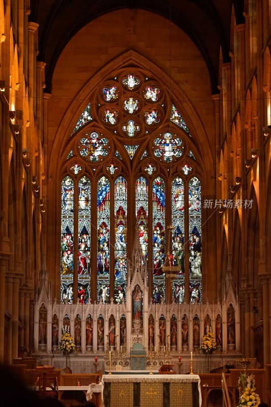 澳大利亚悉尼教堂，St Mary'Cathedral