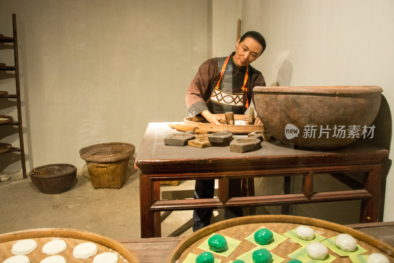 传统糕饼店场景复原