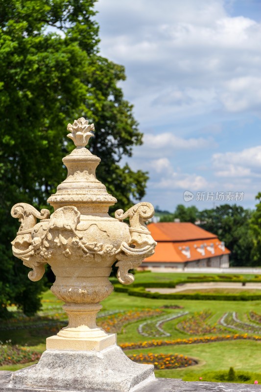 克鲁姆洛夫古堡花园