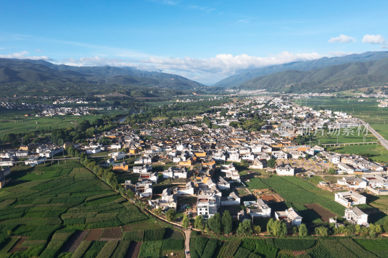 中国云南大理沙溪古镇风景