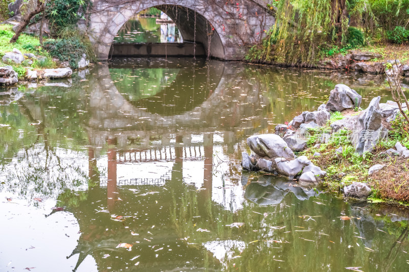 南京钟山风景名胜区明孝陵园林风景